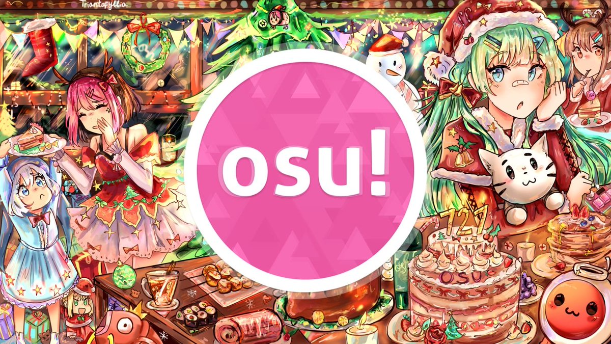 🎄 Christmas osu! Supporter Giveaway! ❄️

10 people will win 1 month for themselves + 1 month for a friend!

To enter:
✅Follow <a href="/odanorat/">taronado🧋</a> and @WabiWasabii 
✅Like + Retweet This Post
✅Tag 1 Friend (to gift the supporter to)

Winners will be drawn on December 25th! Good Luck!