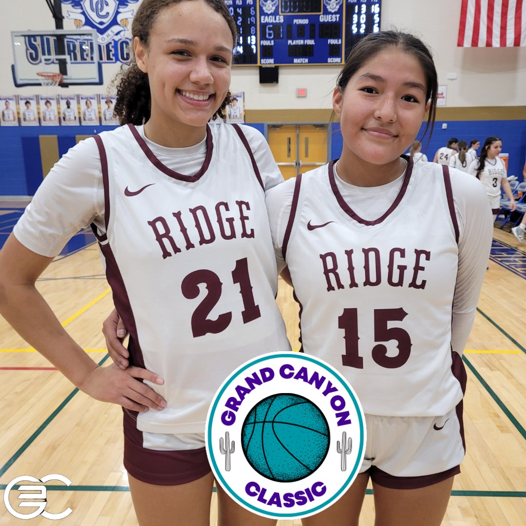 In an Instant Classic to kickoff the Grand Canyon Classic <a href="/RidgeLadyHoops/">Mtn.Ridge Girls🏀</a> holds off <a href="/Ptown_GBB/">Prescott Women’s Basketball</a> full recap available at gc3hoops.com