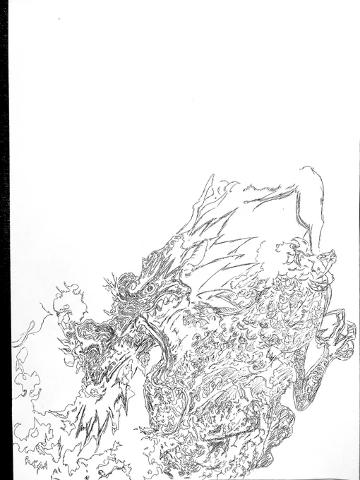 裏話②
この辺から「助けて～!!!!!」と何回か叫びながら描いてた…… 