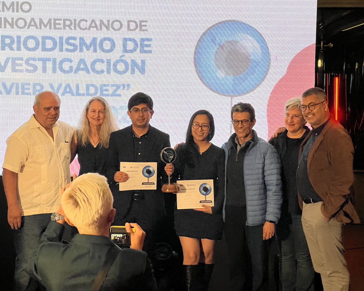 el Premio a la Mejor Investigación de América Latina se lo ha llevado @IDL_R por su informe sobre la masacre de Ayacucho #COLPIN2023