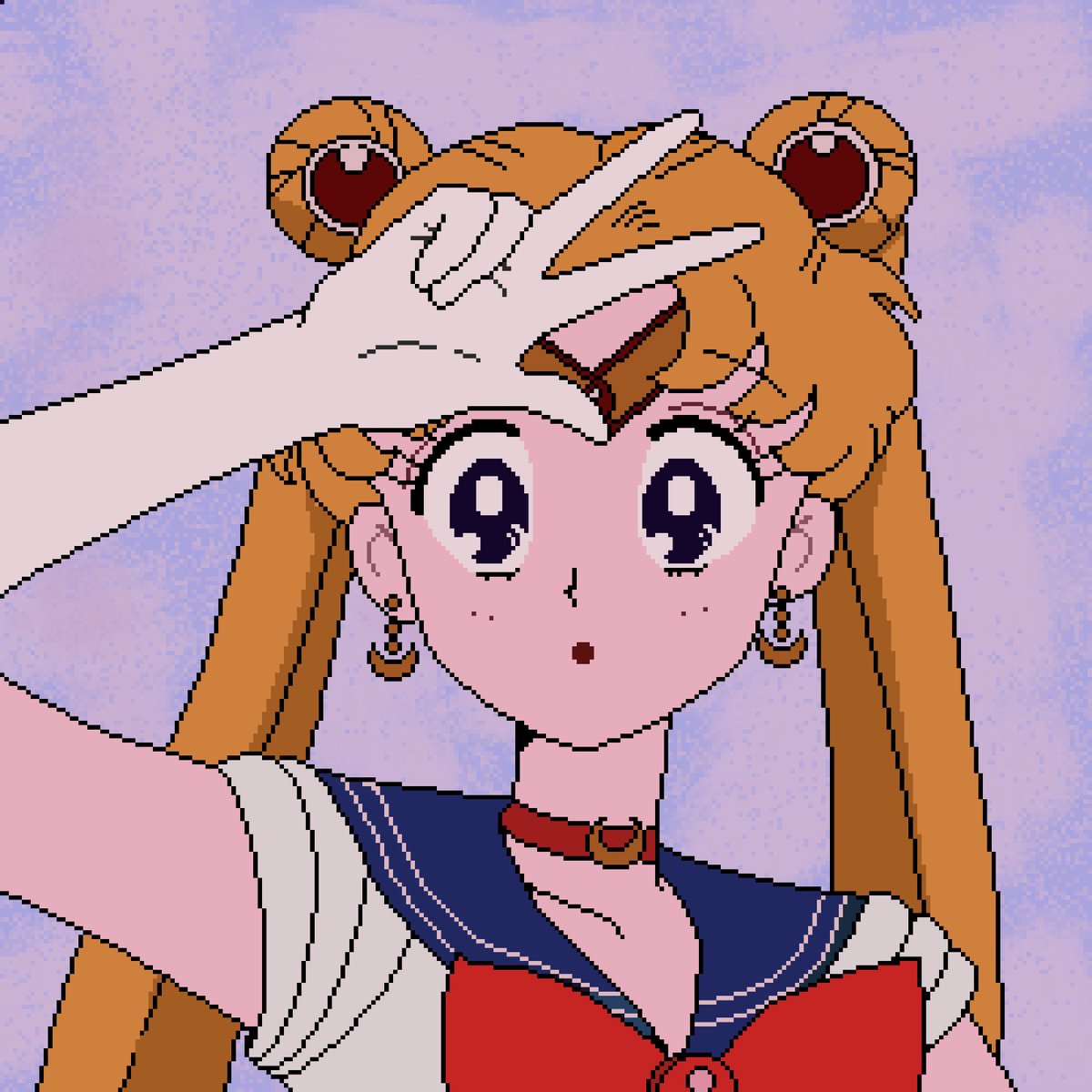 Recentemente completamos um ano desde q nos conhecemos, então decidi desenhar uma personagem q ela ama, igual eu amo ela ;3

/b

#pixelart #pixel #art #digitalart #SailorMoon