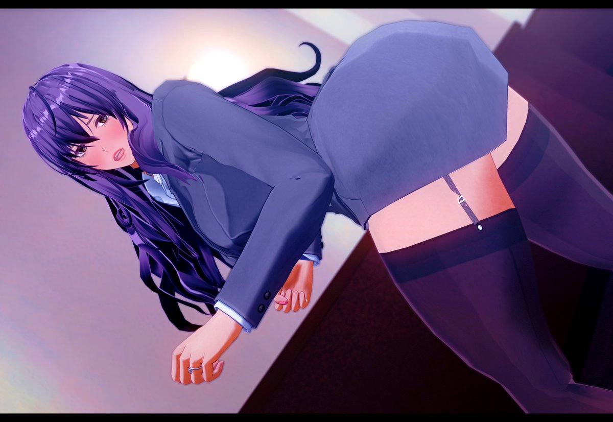 #超能力
いつでもハンドパワーで紫恩ママンのお尻を操り
お尻フリフリダンスの図ッ 