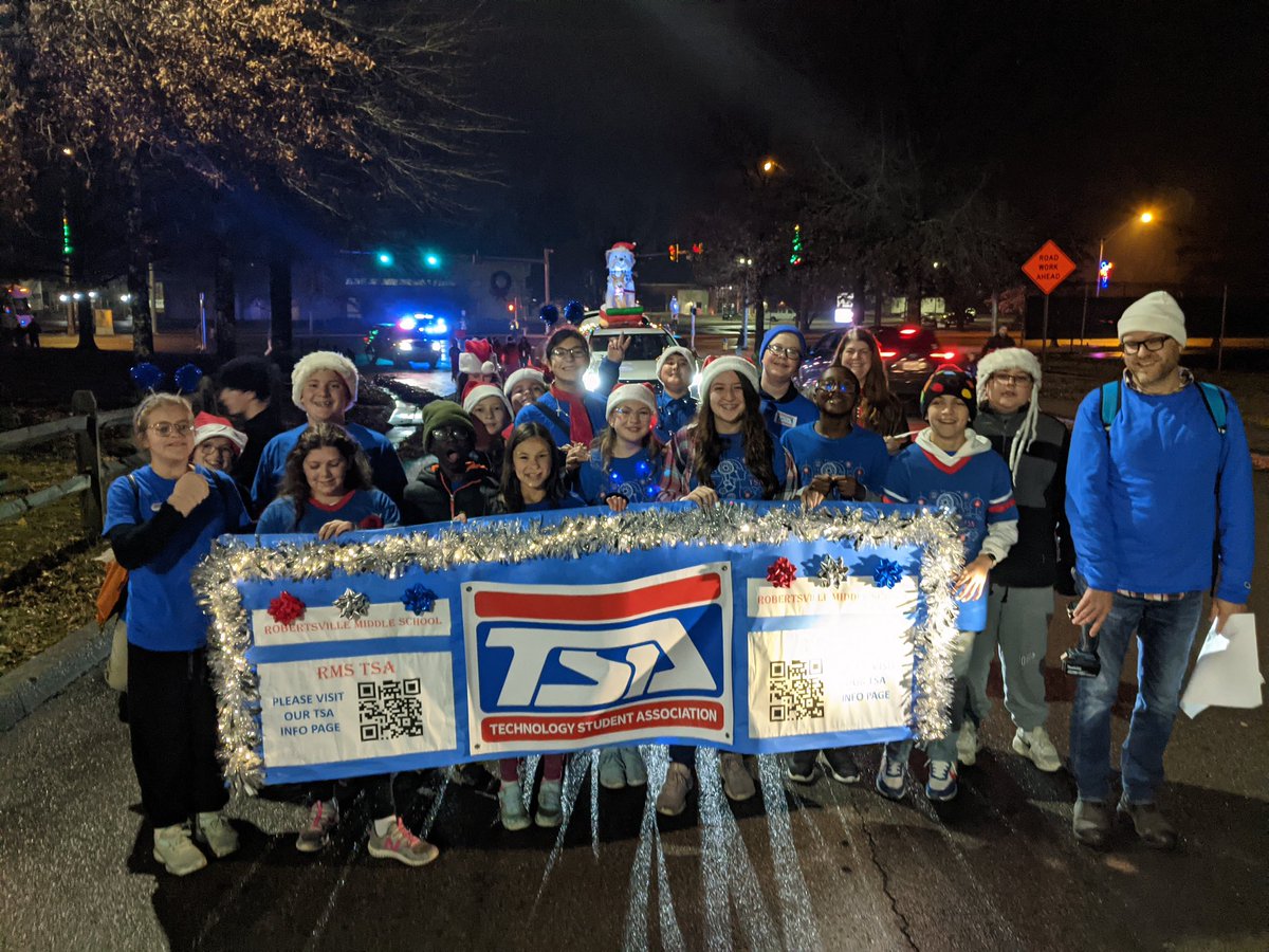 I am so proud of our TSA students! They represented <a href="/RMSortn/">Robertsville Middle</a>  <a href="/ORSchools/">Oak Ridge Schools</a> well at the Oak Ridge parade!