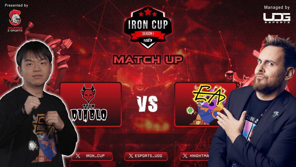 🏟️ Iron Cup 🗓️ Está Noche ⏰9:00 pm ⚒️Early Attacks 🆚 Team Diablo 📡 youtube.com/live/sytAbr1Fi… Vamos Team Diablo @Sockers_