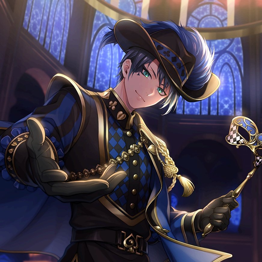 MoonlightEquin1's tweet photo. the way Ace and Deuce look at Yuu (the Prefect) in these groovies makes me scream cry throw up because they're specifically looking at THEM based on the context of their cards ... https://t.co/hoHU8QCQR0