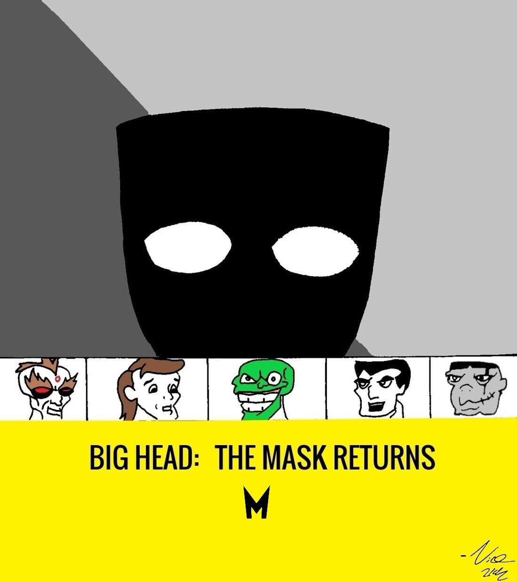 VictorHdz421's tweet photo. @iambrucetimm @TheDougMahnke @badgetoon @DCOfficial @DarkHorseComics Throwback to my first Batman x Mask crossover art. https://t.co/kaW44AHYAh