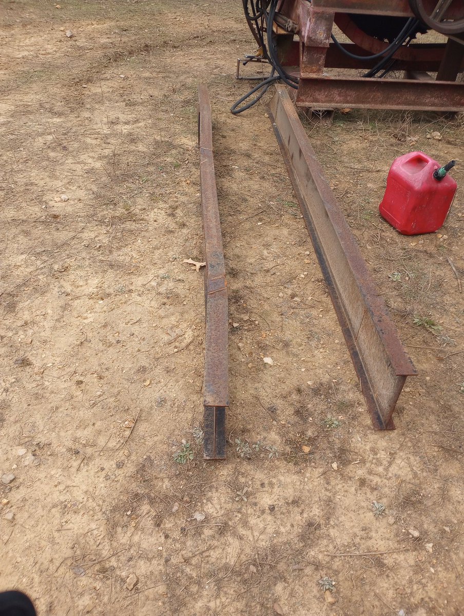 Built me a log rack for my sawmill it has been a busy 3 weeks after getting out of prison.