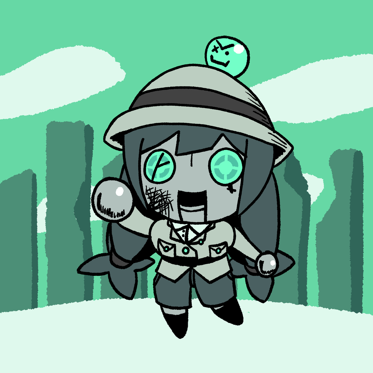 JikoCreative's tweet photo. The Joke-Explainer 7000™️
#SiIvaGunner #Doomfes https://t.co/dr4zN6gbl9