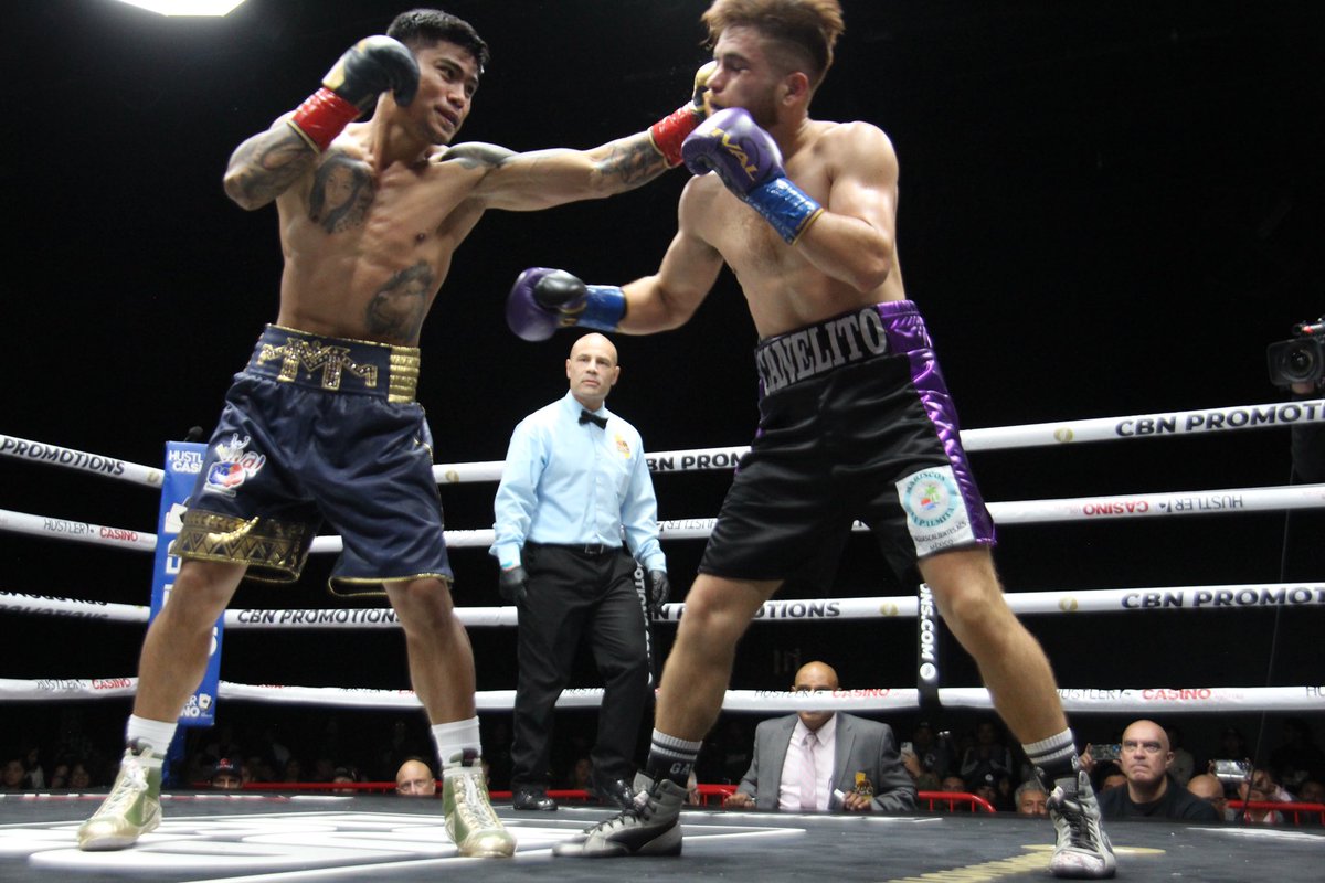 Mark Magsayo scores one-punch KO of Isaac Avelar in 130-pound