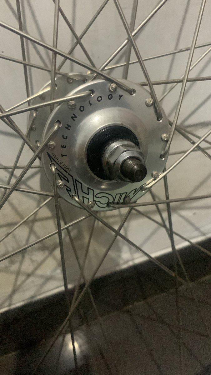 Rhieffh's tweet photo. WTS Wheelset 36H hub miche primato x Araya x Thicklisck (2jt) #fnfjb https://t.co/yX6OrjhjBC