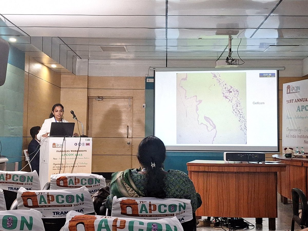 Oral paper presentations yesterday at <a href="/Apcon2023/">APCON 2023</a>! all the best to everyone for the results!!! <a href="/aiims_newdelhi/">AIIMS, New Delhi 🇮🇳</a> 
#histopathology #pathology #PathTwitter #pathtweeples #apcon2023