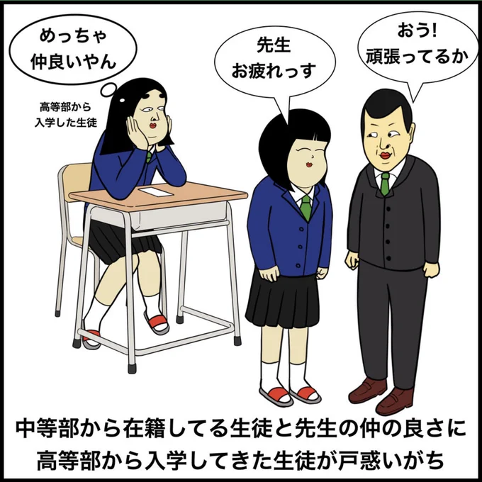 中高一貫校あるある 