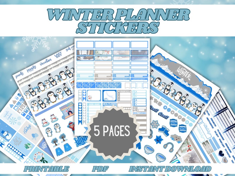 DesignGrandma's tweet photo. Season Greeting🎁Christmas New products out. Winter Planner Stickers in Jpg Svg Png Pdf, Winter Themed Planner Stickers, Winter Printable Planner Stickers, Winter Planner Printable.
https://t.co/Kh7bwjPxpi
#Christmas  #Christmas2023 #Christmasgifts https://t.co/oqbsHEcdh3
