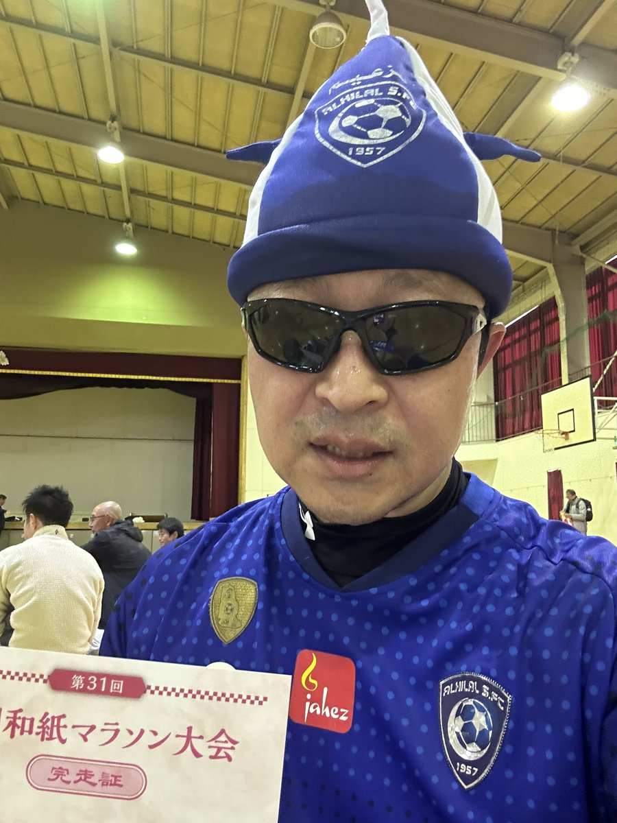 AlHilal_fan_JPN's tweet photo. الحمد لله أنهيت بأمان نصف الماراثون! شكرا للجميع!💙🎊🙇
#الهلال #ماراثون #سايتاما #وغاوا #اليابان #AlHilal #half_marathon #Saitama #Ogawa #tokyo #Japan https://t.co/TgVfBT9Bug