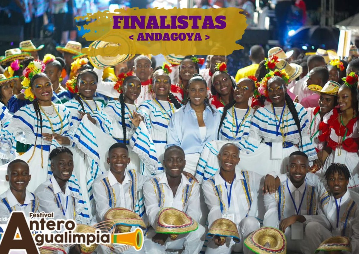AlcaldiaMsj's tweet photo. Medio San Juan ganador del Festival Antero Agualimpia 2023

La Escuela Municipal de Danza Makerule de Medio San Juan, se alzo con el primer lugar de la categoría Danza Tradicional Mayores en la versión número XI del Festival Antero Agualimpia 2023.

FELICITACIONES MUCHACHOS https://t.co/qoezFo5tgF