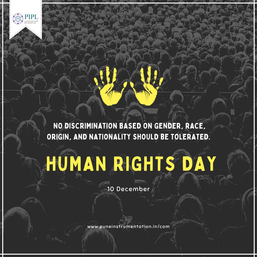 All human beings are born free and equal in dignity and rights.
#humanrights #humanrightsday #humanvalues #pipl #disinfection #instrumentation #heavyengineering #pressurevalve #snubbertestbench #chemicals #automotive #NuclearPower #testbench #disinfection #UVDisinfection