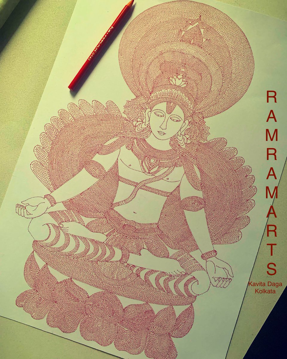 kavitadaga11's tweet photo. @ASSOCHAM4India @narayan_sudipta The original conception of #Ayurveda in its entirety is essentially linked to #Dhanwantari who is considered as God of Hindu #Medicine.
RamRamArts 
Only written words are Ram 
My #art #artwork #typography #ballpenart 
Sir Pranaam 🙏 https://t.co/wLybMEpFi8