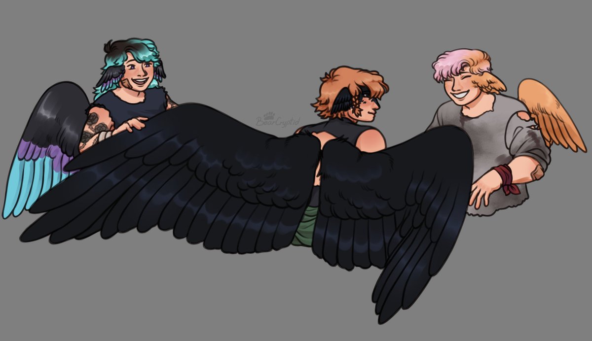 Returning the Favor

Small little hc moment between the girls of Bolas and their crow father! Preening time! 💚

#qsmpfanart #Jaidenart #bagherafanart #philzafanart