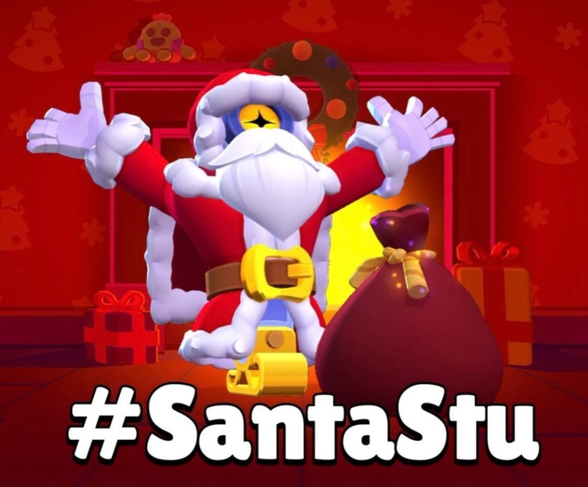 SoulEdgaa64's tweet photo. 🚨3x Santa Stu giveaway🚨
To enter:
Follow 
@ecking113
Like🖤 &amp; Retweet🔁
Sub to my YT (link in bio)

Optional: 
Comment #buffedgar for 2x more chance to win :)

Winners announced 25th December
Good luck🎉
#santastu #Giveaway #brawltalk #brawlstars https://t.co/x4JNGN3f82