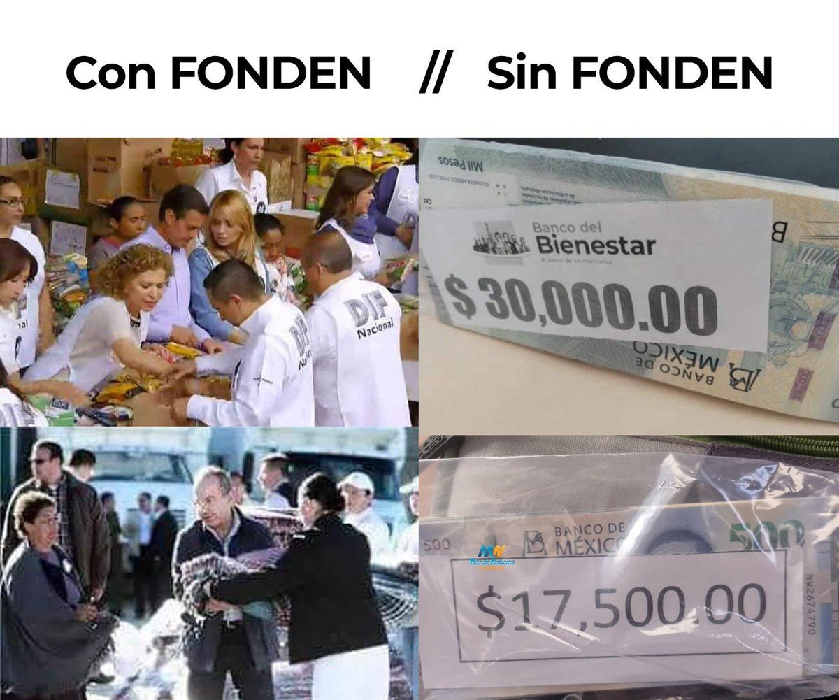 tori_noticias's tweet photo. ¡DIRECTO Y SIN INTERMEDIARIOS! 👏👏👏

El día de hoy los damnificados por el huracán OTIS han recibido la primera parte del apoyo de reconstrucción de vivienda que va de 35,000 a 60,000 pesos. 

¡Y SIN FONDEN!  #COMPARTE https://t.co/xFY4zDaGEV