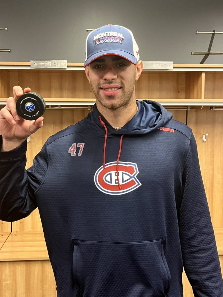 x - Canadiens Montréal (@canadiensmtl) on Twitter photo Un but dont il se souviendra longtemps. Félicitations, Jayden! 👏
One to remember. Congrats, <a href="/jaydenstruble/">Jayden Struble</a>!
#GoHabsGo Un but dont il se souviendra longtemps. Félicitations, Jayden! 👏
One to remember. Congrats, <a href="/jaydenstruble/">Jayden Struble</a>!
#GoHabsGo