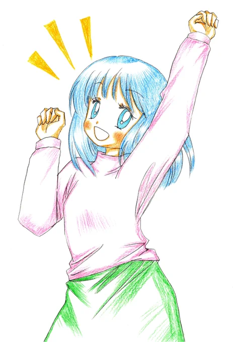 お絵描きです#イラスト 