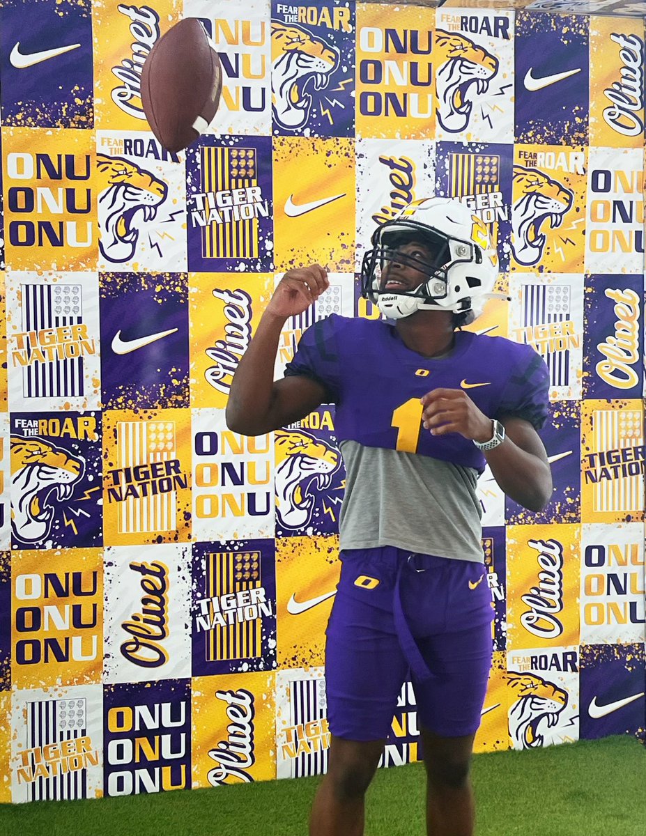 Thank you for a great visit @ONUCoachSalty and <a href="/_jordanwesley/">Coach Strong</a>  great atmosphere and hospitality #Numero_Uno loading up 🏃🏾‍♂️⚡️