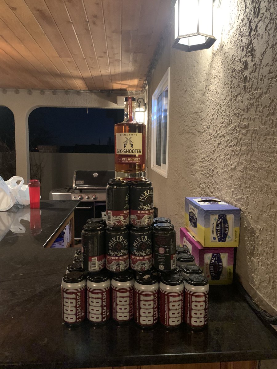 Stocking up for the Wobble!