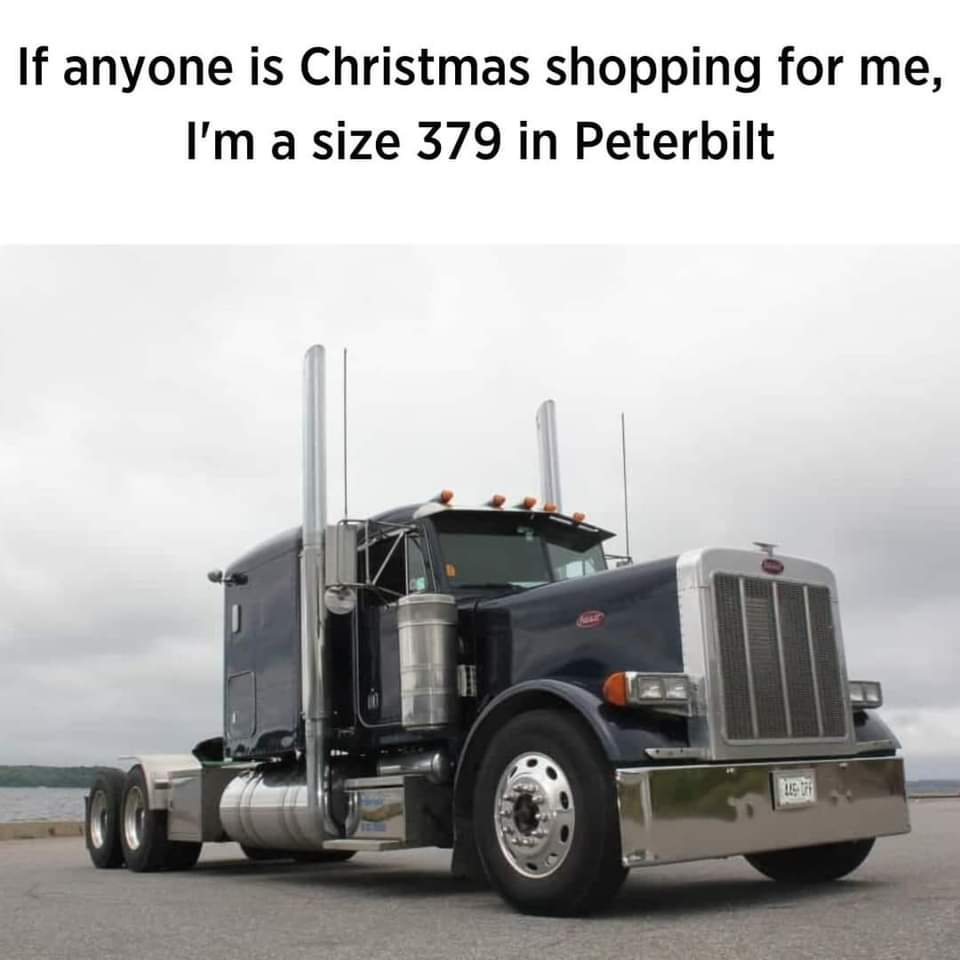 In the quietude of this evening, I leave you with a whimsical thought — a wish, perhaps, for a Peterbilt 379 under the tree, a size that echoes the grandeur of dreams. Until the morrow, goodnight, my friends. 🌙✨ #DreamingInDiesel #WishfulRest #Size379Dreams