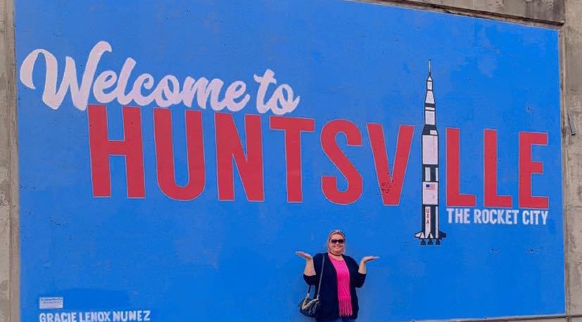 🚀💫🖤💯  #SaturnV #HuntsvilleAL #RocketCity  #RocketGirl