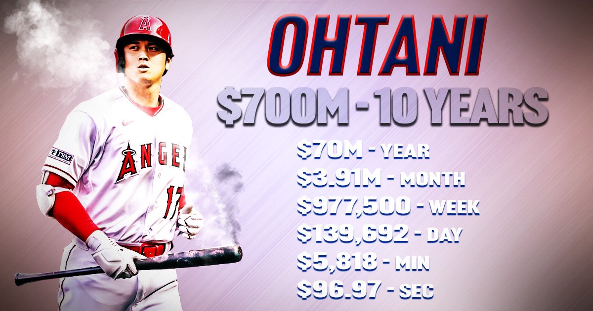 That’s nutzo 👀🫨

#Ohtani #MoneyTrain #Dodgers