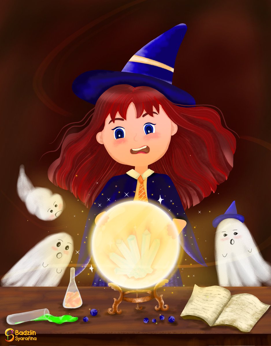 The Magic of Crystal Ball 🔮🧙🏼‍♀️

#illustration #childrenillustration #childrenillustrations #childrenillustrationstyle #childrenart #kidsillustration #fantasyillustration #fantasyart #cuteillustration #cuteart #digitalart #digitalillustration #wizardillustration #crystalballart