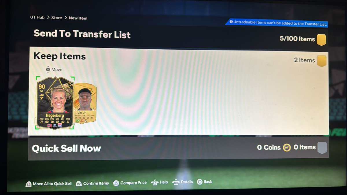 ShercoTV's tweet image. Finally some luck praise the lord! @EASPORTSFC