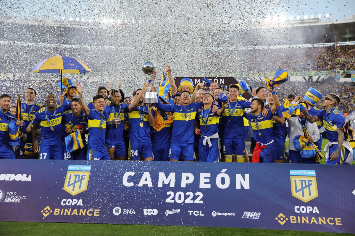 EQUIPOS CAMPEONES DE LIGA + COPA DE LIGA EN UN MISMO AÑO

2020 Boca
2022 Boca