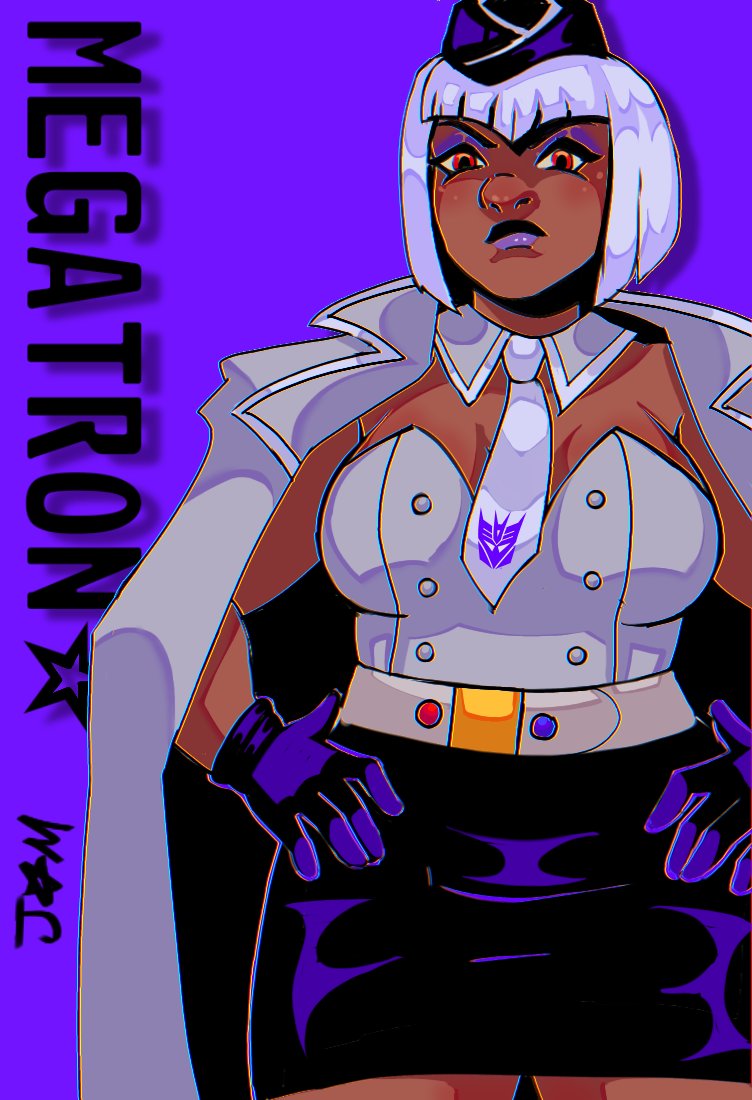 Here's Bishoujo Megatron now <3 Optimus next #transformers #Transformersfanart #transformersmegatron #Megatron #fanart #art #digitalart