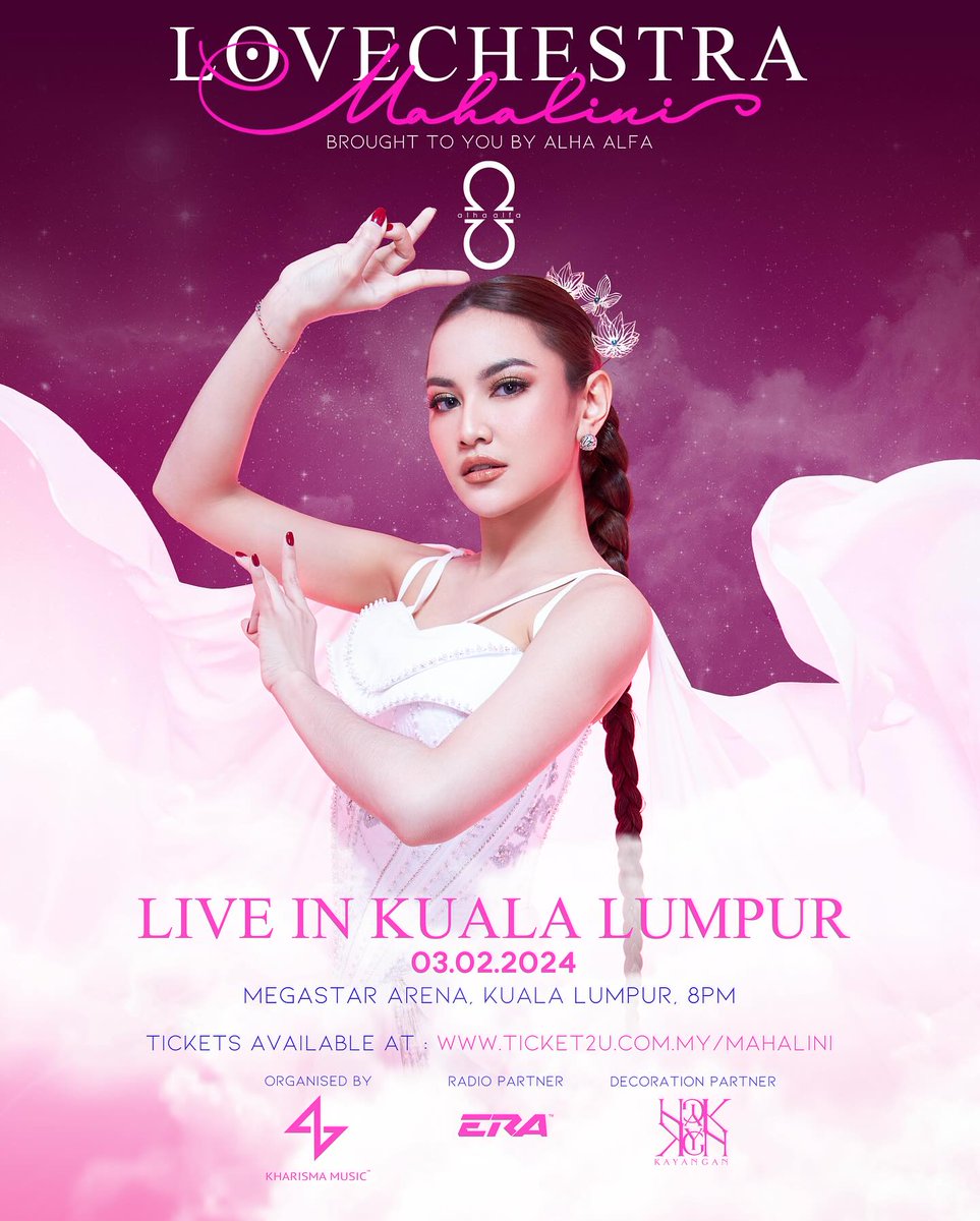 Renjunwifey22's tweet photo. MAHALINI LOVECHESTRA IN KUALA LUMPUR TICKETING SERVICE
📌RM 22 per tix
📌Highly experienced
📌open for Earlybird and Normal Price
📌limited slot only
#mahaliniinkl #mahaliniliveinkl #mahaliniinmy #mahaliniliveinmy https://t.co/ynbw5ksBDZ