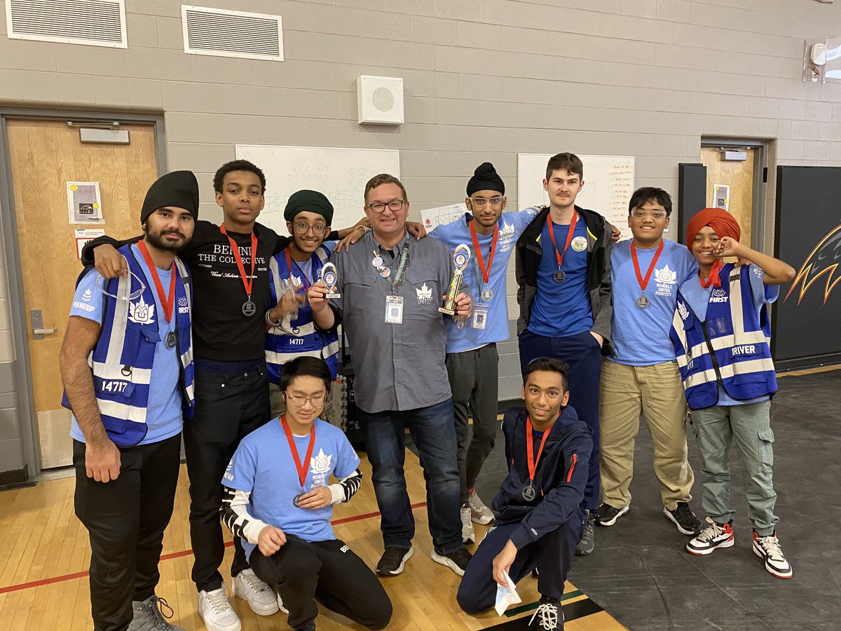 Super proud of 14717 for their performance at the FTC Nii’miis’stii League Tournament today in Calgary. They put together an impressive string of matches and qualified for Provincials as a winning alliance member.