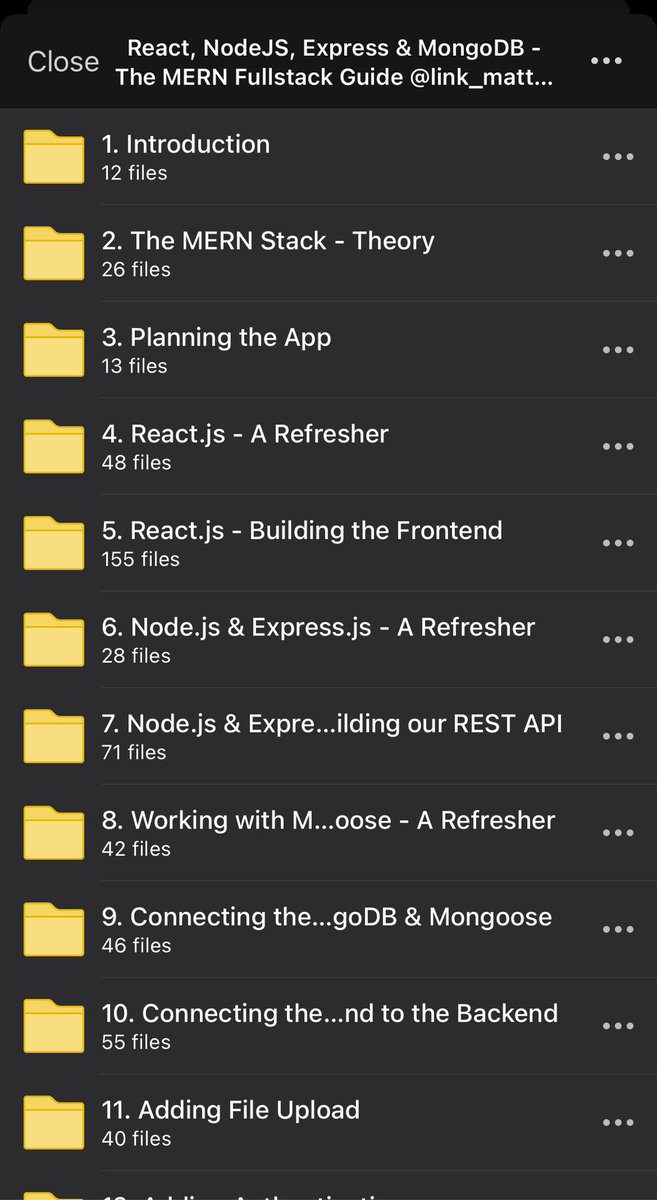 gauravcode's tweet image. MERN Full Stack Guide Full course (Goldmine Resource 🗃️)
Save your $1000 💸💸
(Limited Time ⏰ ) Just Free Of Cost!!
It Consists of -
👉React
👉Express
👉Node
👉MongoDb
👉CSS
👉 And many more Development hacks
Simply:-
1. Follow (So that I can DM)
2. Like and Repost
3.…