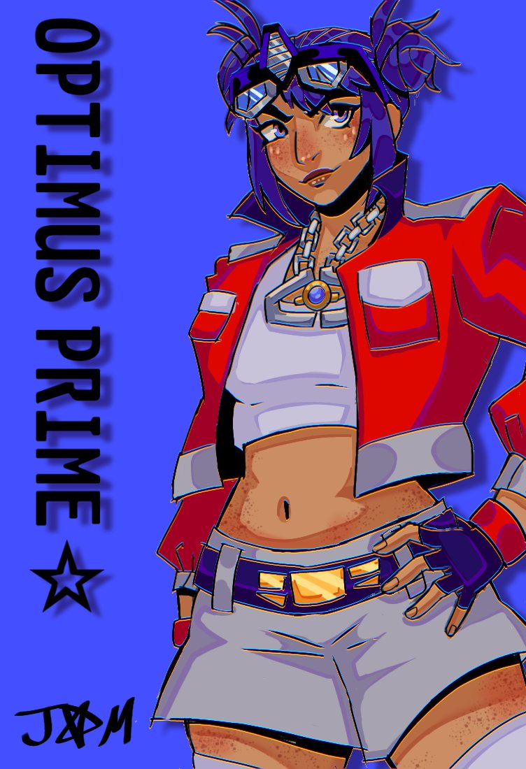 Bishoujo Optimus <3 #transformers #transformersoptimusprime #OptimusPrime #optimusprimefanart #fanart #bishoujofigure #art #digitalart