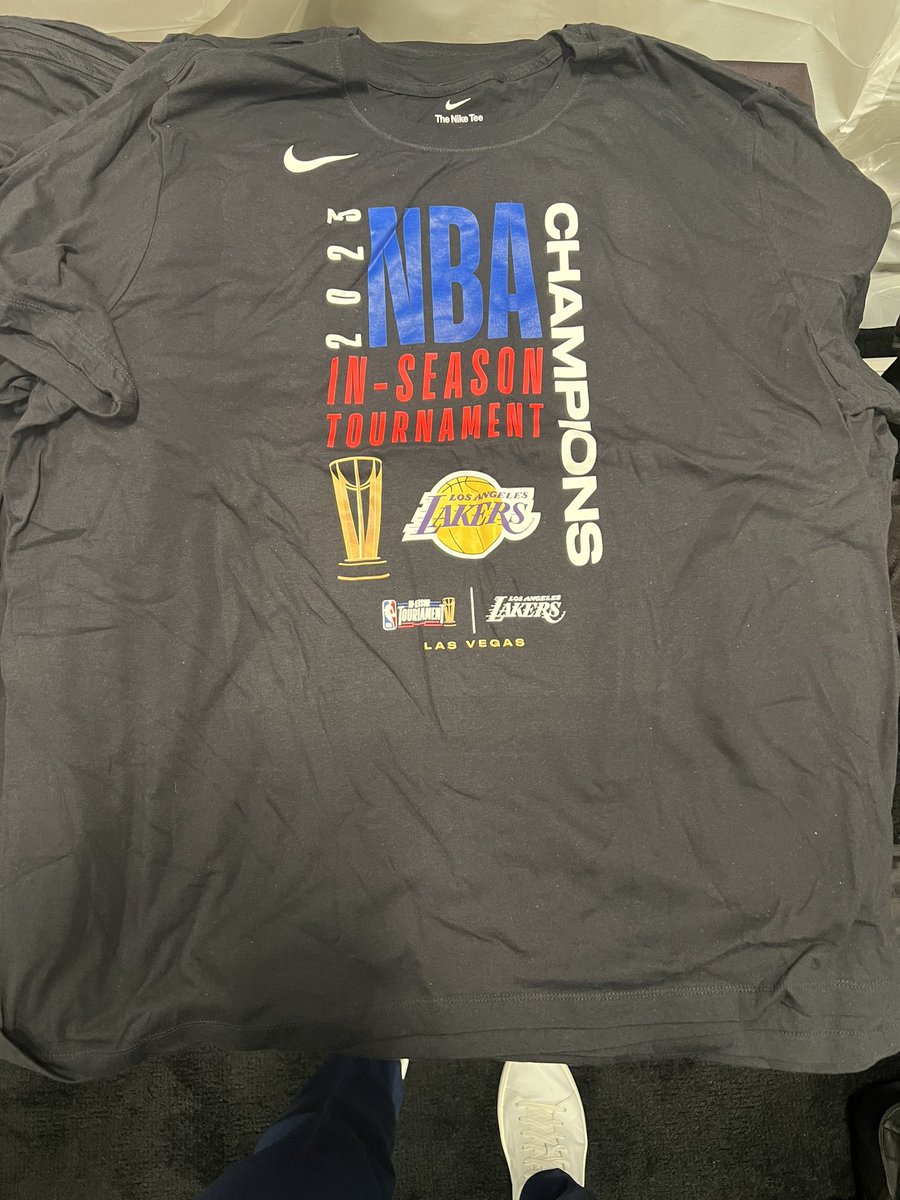 lakers nike championship t shirt