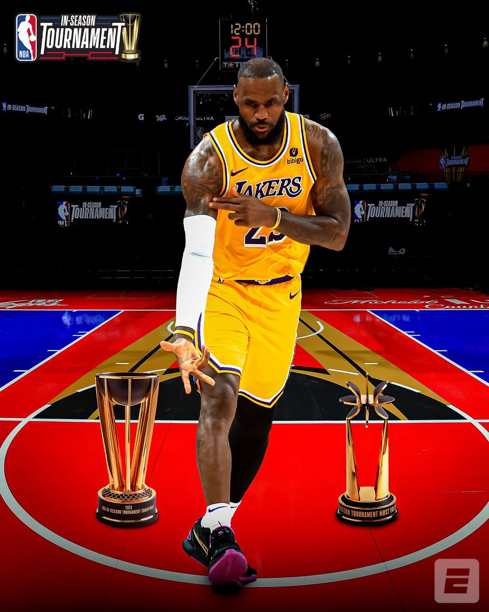 demas6Basket's tweet photo. LeBron James:

- 4 anillos NBA
- 4 MVP de las Finales
- 4 MVP NBA
- 1 Copa NBA (in-season tournament)
- MVP de la Copa NBA
- Máximo anotador de la Historia
- 2 Oros Olímpicos
- 19 veces All-Star
- 3 MVP del All-Star
- 13 veces elegido en el mejor quinteto
- 5 veces en el mejor quinteto defensivo
- Rookie del Año
- 1 vez máximo anotador
- 1 vez máximo asistente
- TOP 75 NBA
- Y podría seguir mucho más…

Una vez retirado muchos lo considerarán como el GOAT, el mejor jugador de la historia.