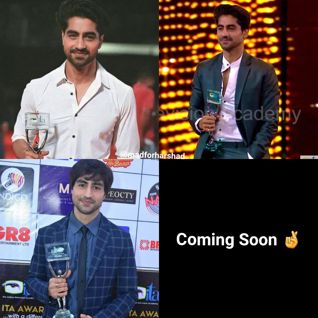 BepannaahNo1Fan's tweet photo. Can't wait for the night 2 see #HarshadChopda making history by winning most ITA Best Actor Popular Awards in history i.e 4 also if he wins he will be 1st actor 2 do a hattrick in history of ITA 🙈 Super Excited 😭😭😭 #AbhimanyuBirla #ITA2023 #ITAAwards2023 @TheITA_Official https://t.co/LSMAicu3xz