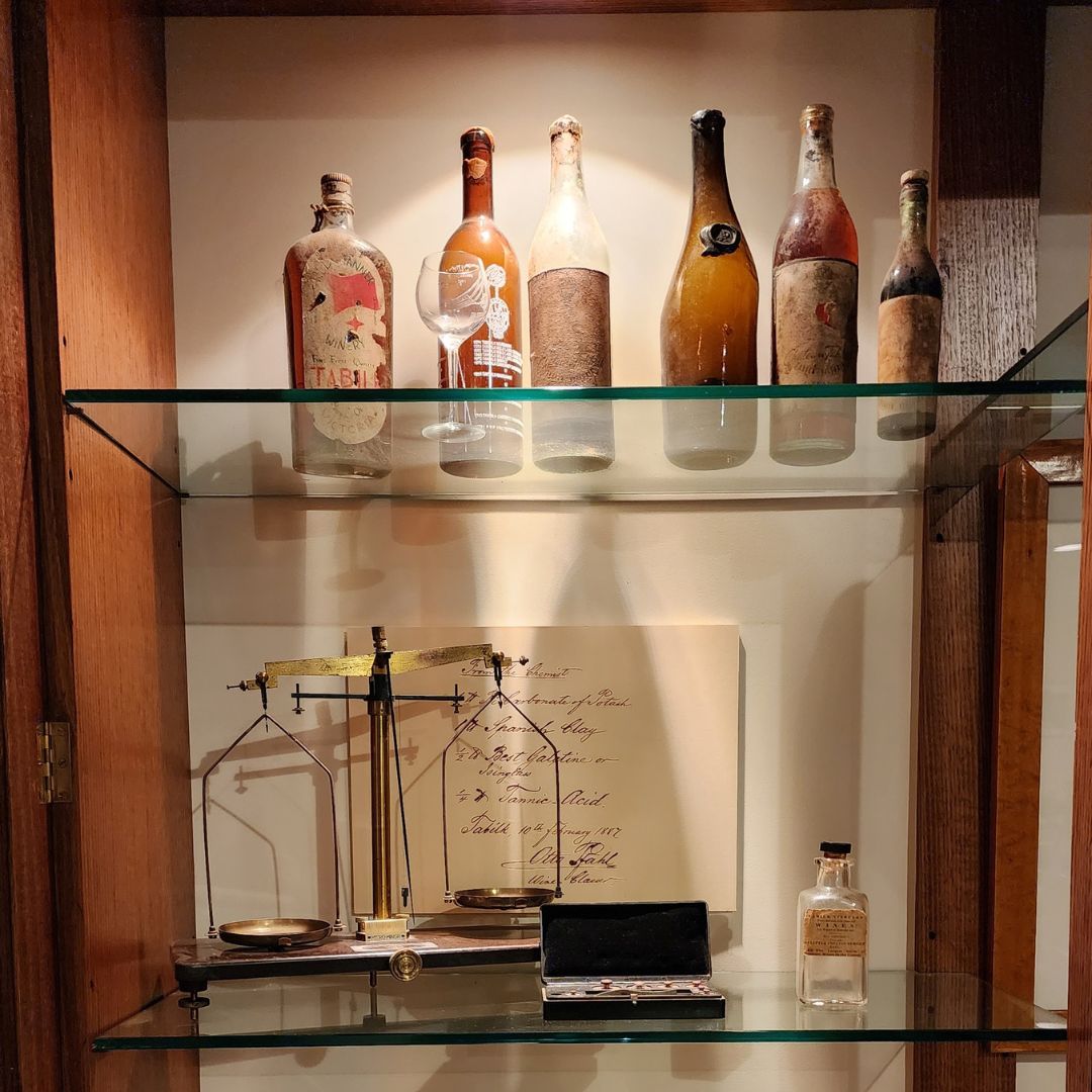 A Tabilk Vineyard wine bottle is a new addition to the Tahbilk archives taking us back to the beginning of the Tahbilk story. ⁠
⁠It's the oldest bottle in our collection. It is now on display in the Len Evans Museum at Tahbilk, for you to view. ⁠

⁠l8r.it/6oTW