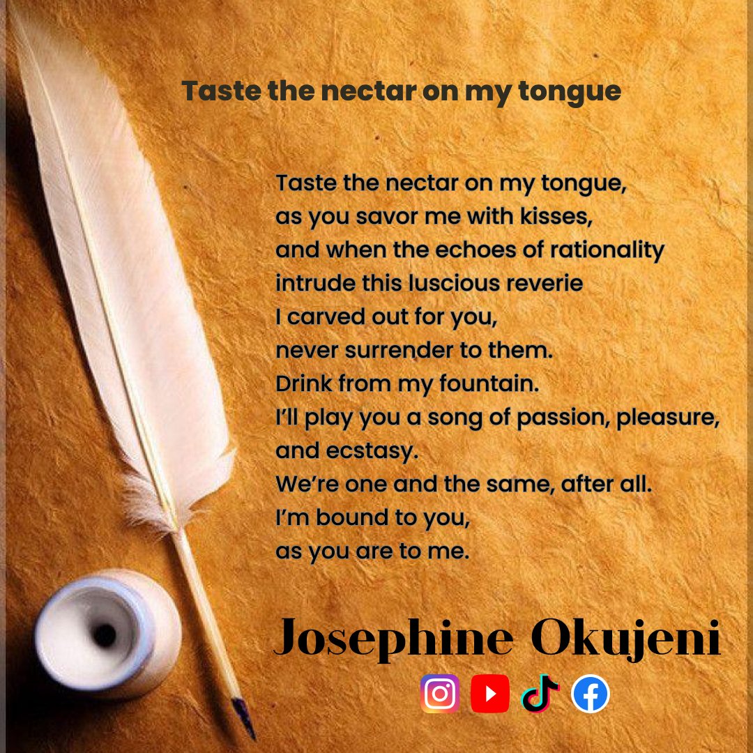 Taste the nectar on my tongue #poetry #music #reels