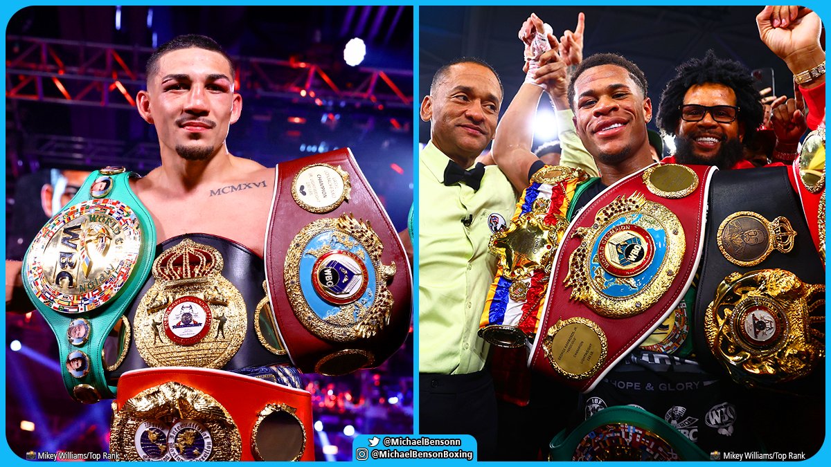 ringmagazine's tweet photo. Teofimo Lopez vs Devin Haney for the unified WBC &amp; WBO super-lightweight world titles needs to happen… https://t.co/JV3sPkMvLI