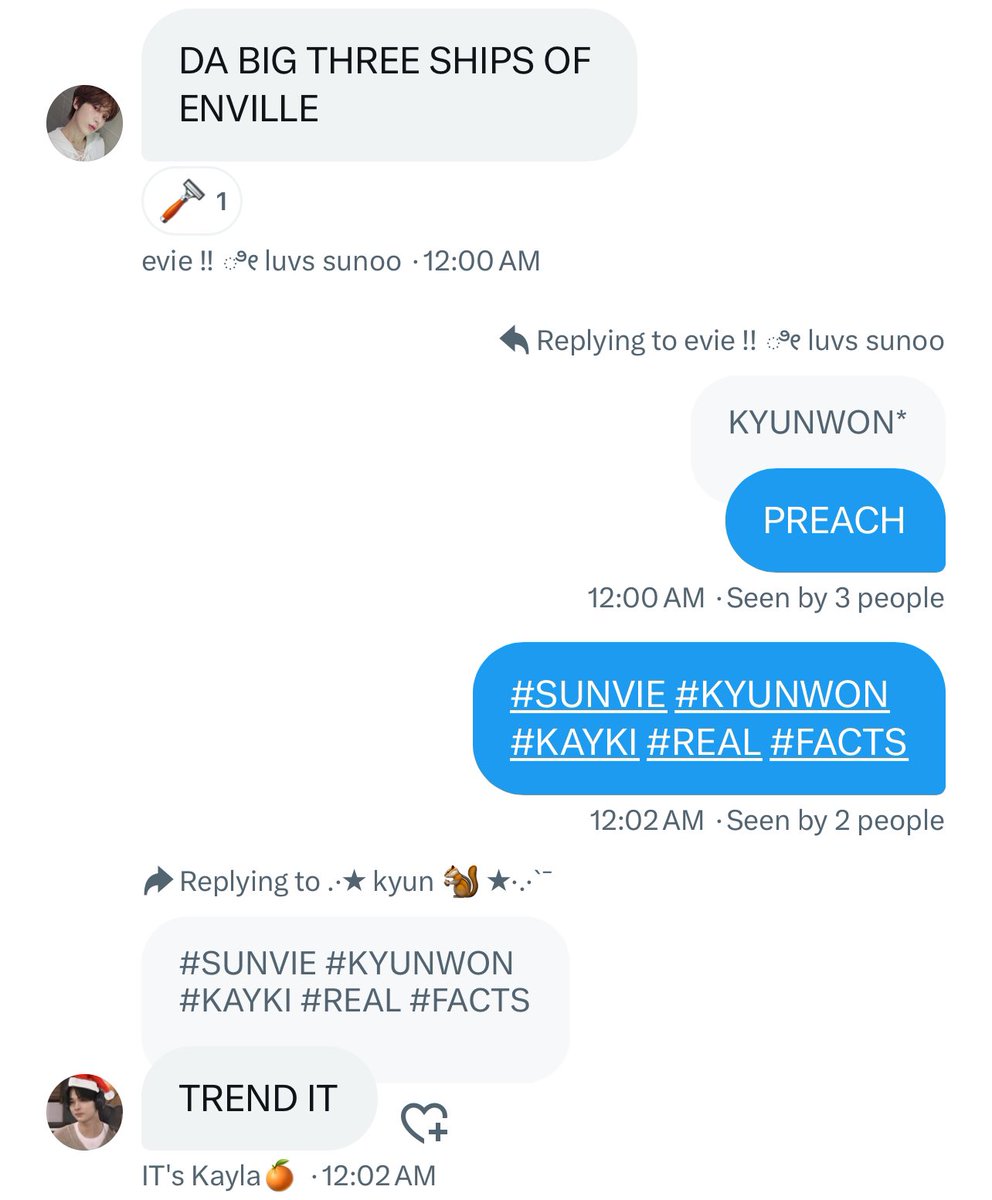 woonyjw's tweet photo. SPREAD THE TRUTH☝️
DROP TAGS #SUNVIE #KYUNWON #KAYKI #REAL #FACTS https://t.co/IbaJpzKtiM