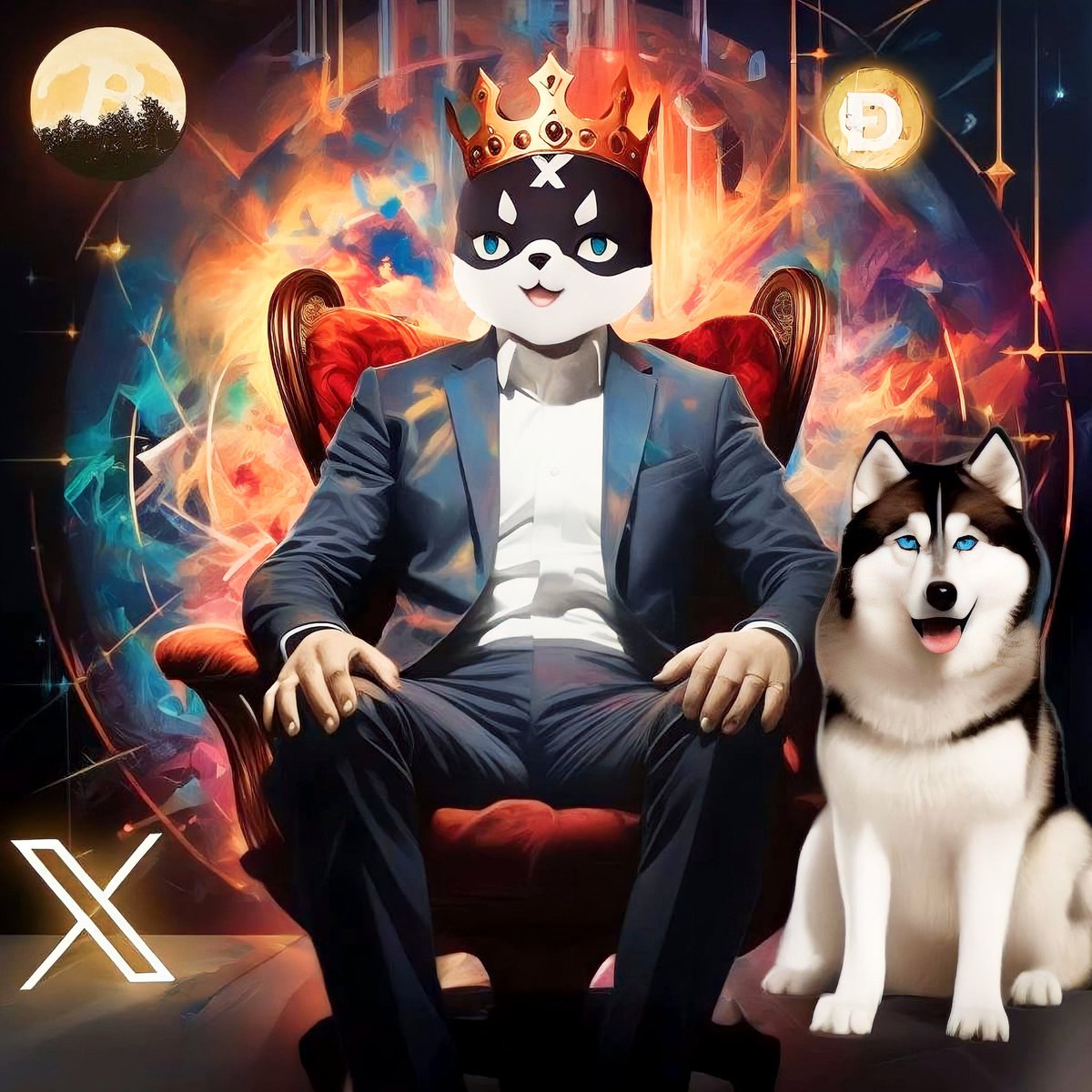 @davidgokhshtein The X's are great, also the new king with the x on the forehead. Mr. @elonmusk this x helped me survive and continue to build a better future. I'm Milo looking for justice in crypto. #X #MILO #DOGECOIN