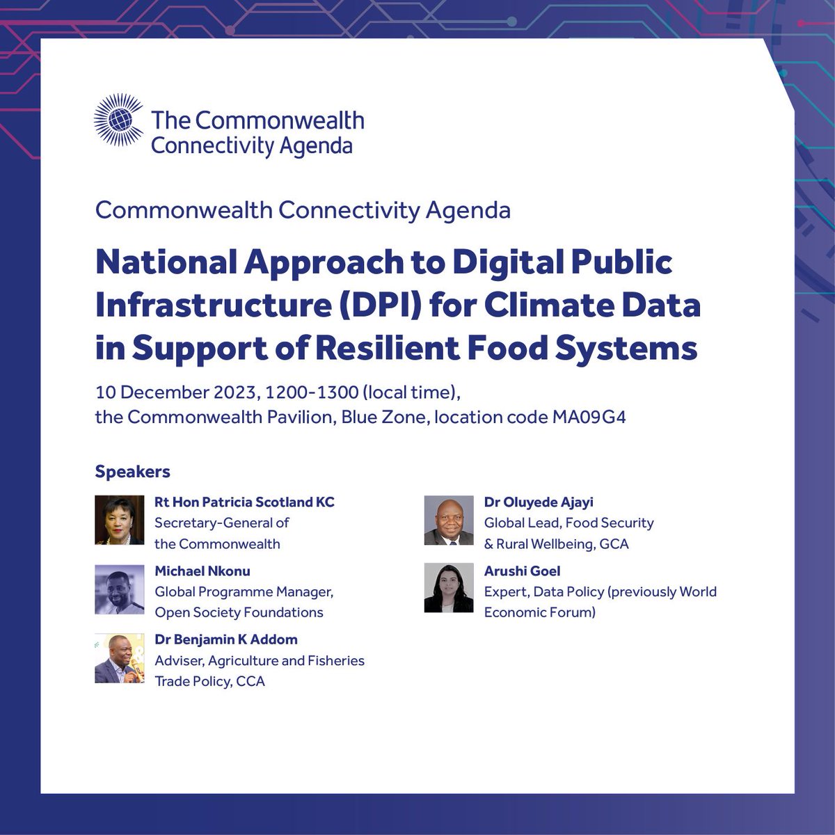 Happening today at @CoP28 in <a href="/UAE/">@UAE</a>