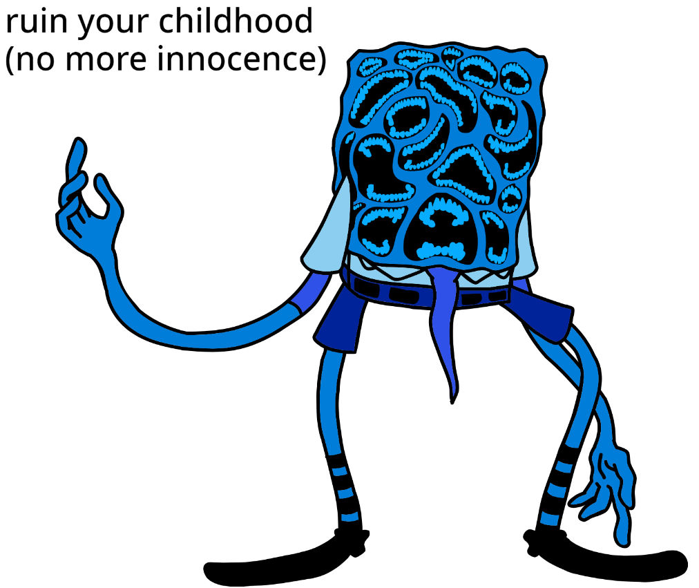 QuinnPoppe8227's tweet photo. ruin your childhood (no more innocence spongebob mix)

#nomoreinnocence #nomoreinnocencesweep #sonicexe #spongebob #squarepants #FNF #Spongepasta #SpongeBobMix #art #mix #concept #spongebobsquarepants #nickelodeon https://t.co/UX68MYxgJz