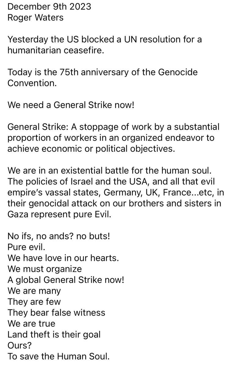 rogerwaters's tweet photo. https://t.co/xAvyYqdlRx